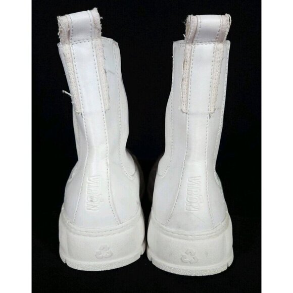 Viron 1997 Chelsea Boots Size 37 US 6 Womens White - Picture 10 of 16